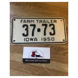 Farm trailer plates