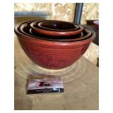 Nesting bowls marked USA