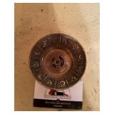 Brass horoscope dish