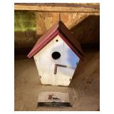 Small wooden bird house