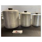 MCM metal canister set