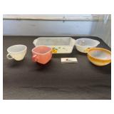 Fire king and misc dishes