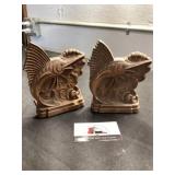 Fish bookends