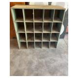 Wood cubbies