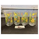Floral Glasses