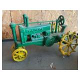 John Deere cast tractor