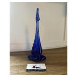 Blown glass vase