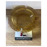 Amber ashtray