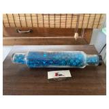 Glass rolling pin
