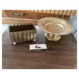 Brass bowl and planter