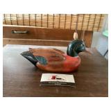Wooden duck