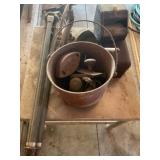 Stainless table and primitives