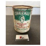 Premium quaker maid  grease can