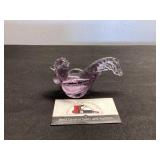 Blown Glass Rooster Paperweight
