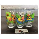 Three Snoopy Glasses