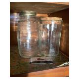 Glass jars