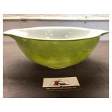 Green Pyrex Cinderella Bowl