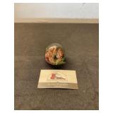 Glass paper weight