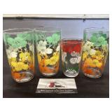 MCM Floral glasses