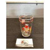 Staley Feeds Advertising Glass