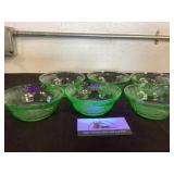 Uranium Glass Dishes