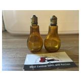 Amber lightbulb shakers