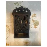 Cast Iron Match Holder