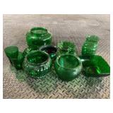 Green glassware