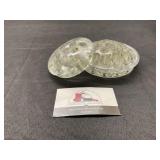 Glass flower frogs