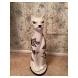 Cat toilet brush holder