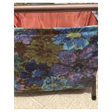 Folding sewing basket
