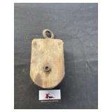 Wood pulley