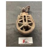 Metal pulley