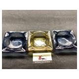 MCM Glass Ashtrays