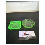 Uranium ash trays
