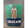 Indian Gasoline Porcelain Sign