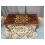 Coffee Table with Chess Inlay