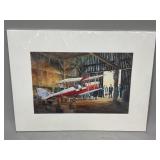 Tiger Moth Print By Frank Loudin