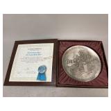 The Hamilton Inn 1975 Annual Pewter Plate