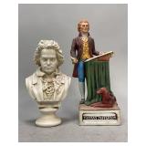 Thomas Jefferson Decanter and Beethoven