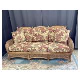 Braxton Culler Wicker Sofa