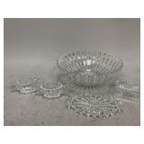 Assorted Clear Glassware