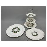 Decorative Christmas Serving Plates