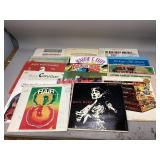 Variety of Vinyl Records