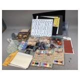 Miscellaneous Lot Of Crafting Supplies
