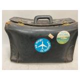 Soft Leather Suitcase Bag