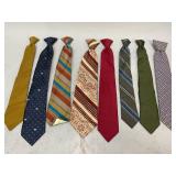 Vintage Clip On Ties