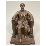 Metal Lincoln Book End