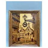 Buchschmid & Gretaux Framed Marquetry Artwork