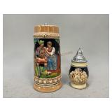 West German Beer Steins